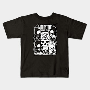 Motley Crue Rebel Art Kids T-Shirt